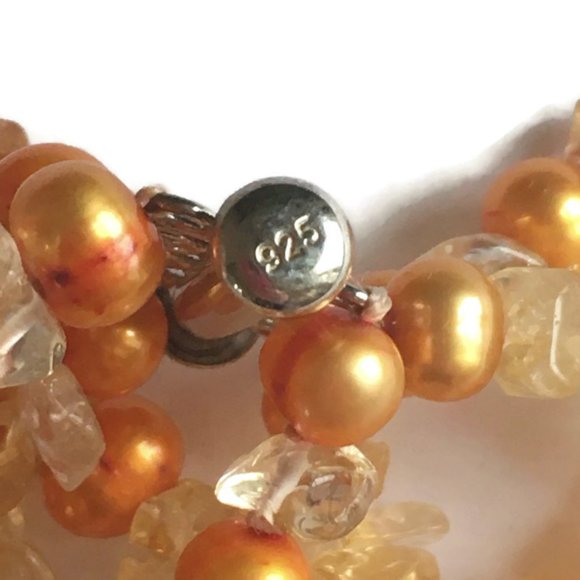 Ross Simons Twisted 6-6.5mm Gold Pearl Necklace - Picture 8 of 11